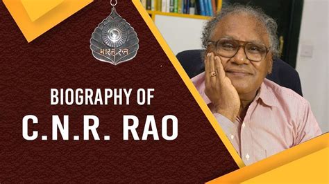 CNR-RAO | Biography Of Chintamani Nagesa Ramachandra Rao | F… | Flickr