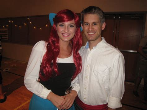 Ariel and Prince Eric: Home made costumes | Couple halloween costumes for adults, Homemade ...