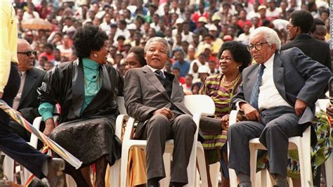 Walter Sisulu (right) is among the most respected leaders of the freedom movement in South ...