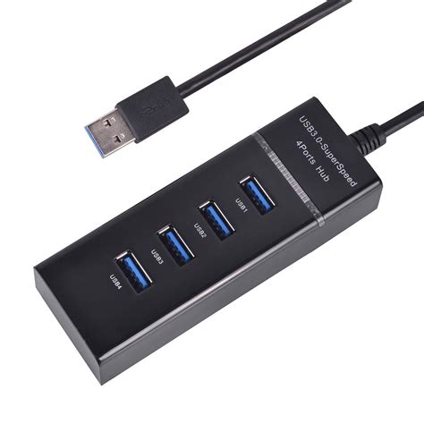 4 Ports Model 303 166 USB 3.0 USB Hub 5Gb/s | REDTECH