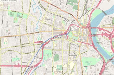 Hartford Map United States Latitude & Longitude: Free Maps