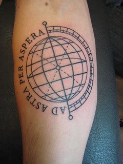 Globe Tattoo | www.shannonarchuleta.com/?utm_source=flickr&u… | Flickr