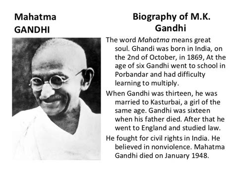 Mahatma gandhi