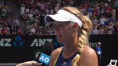 Caroline Wozniacki 21-01-18 interview | AO