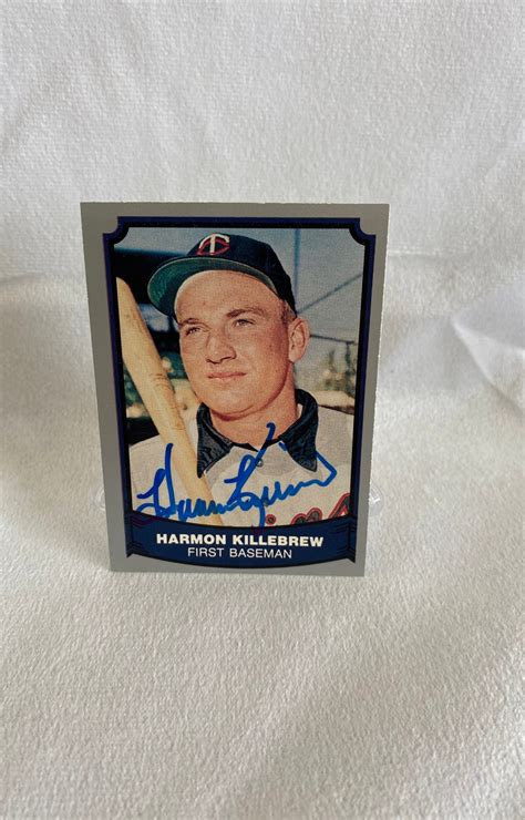 Autograph Harmon Killebrew Baseball Trading Cards | Mercari