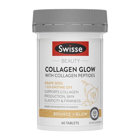 Swisse Beauty Collagen Glow With Collagen Peptides 60 Tablets ...