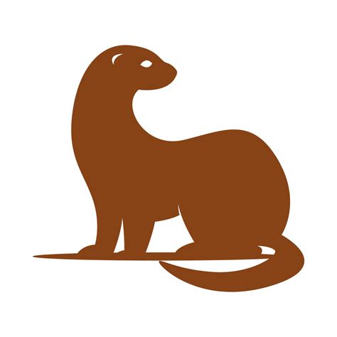 Otter icon logo design 21431233 Vector Art at Vecteezy