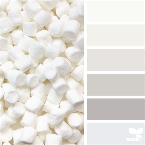 Marshmallow Tones | Color palette design, Colour schemes, Grey paint colors