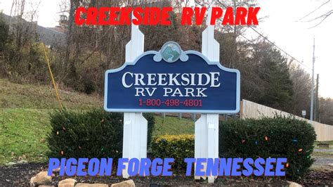 Creekside RV Park Pigeon Forge Tennessee - YouTube