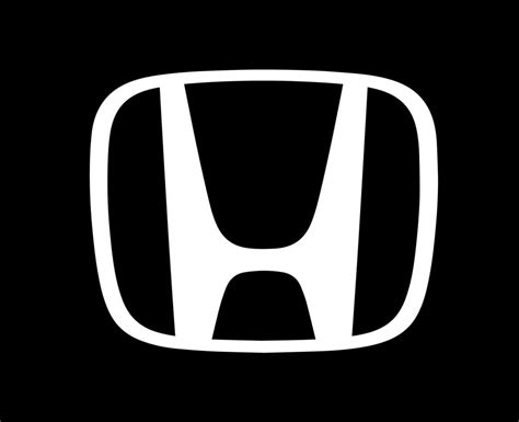 Honda Brand Logo Car Symbol White Design Japan Automobile Vector ...