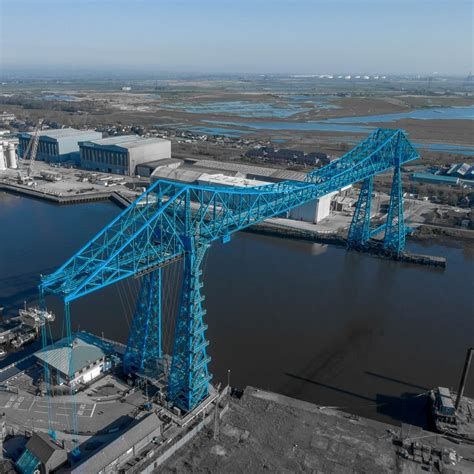 Middlesbrough Transporter Bridge - Drone Photography