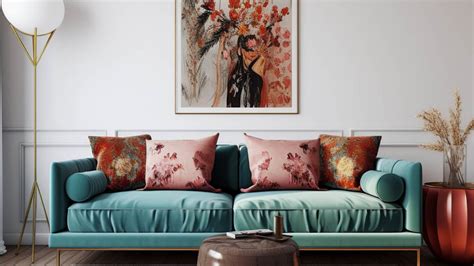 Best Cushion Colors for Your Teal Sofa | Top Trends of 2023