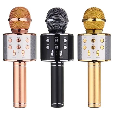 Wireless Bluetooth Microphone WS-858 Karaoke Speaker | Shopee Philippines