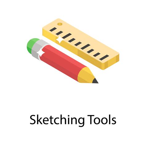 Sketching Tools Concepts 5135771 Vector Art at Vecteezy