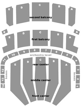 Keller Auditorium Seating Chart Seat Numbers | Cabinets Matttroy