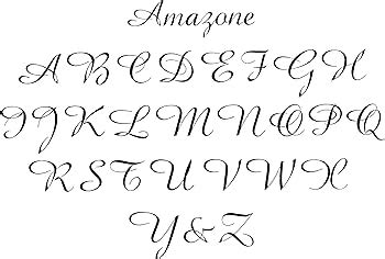 Monogram SVG/PNG Alphabet Fancy Monogram Alphabet Digital Tattoo ...