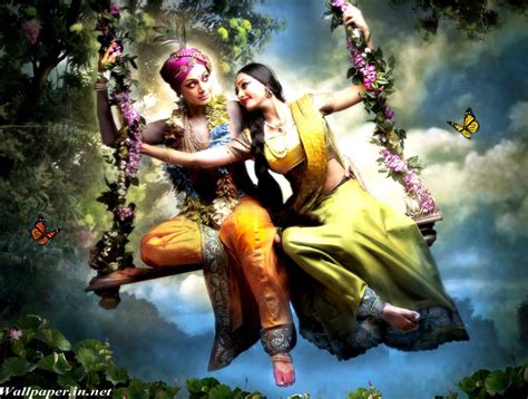 Hd Wallpaper Romantic Radha Krishna Cartoon Images - img-Bahadur