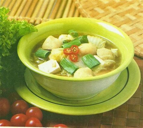 tofu soup ( sop tahu ) | Indonesian Original Recipes