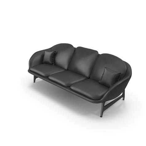 Black Leather Sofa PNG Images & PSDs for Download | PixelSquid - S11950557D