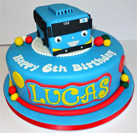 Tayo The Little Bus Cake Design