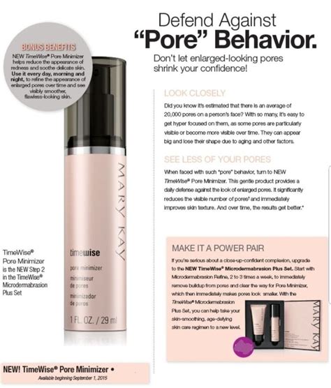 Mary Kay Pore Minimizer | Mary kay skin care, Mary kay, Mary kay consultant