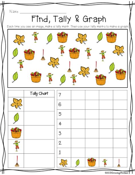 Interpreting Tally Charts Worksheets