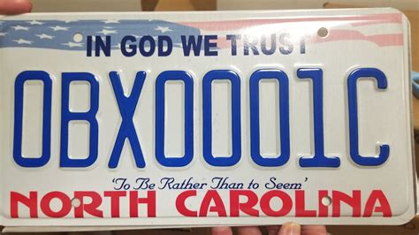 OBX plates won't run out anytime soon; NCDMV launches new standard ...