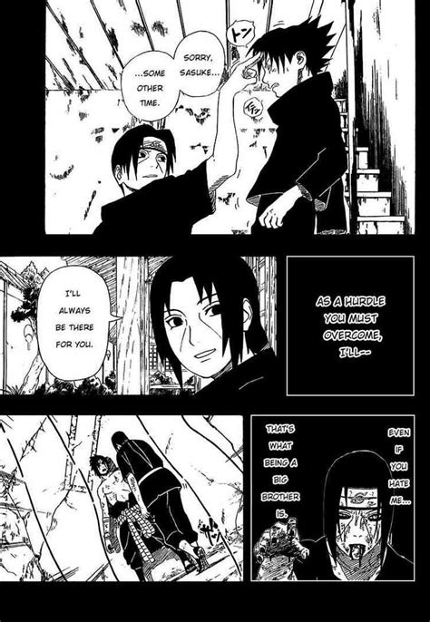 Naruto 402: Last Words, pg. 9 | Naruto, Itachi uchiha, Sasuke