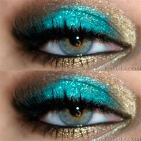 Turquoise eye | Eye makeup, Hair makeup, Fashion makeup