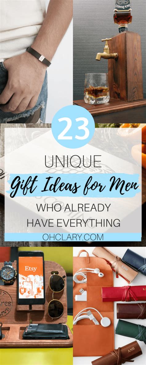 24 Unique Gift Ideas for Men Who Have Everything (2019 Guide)