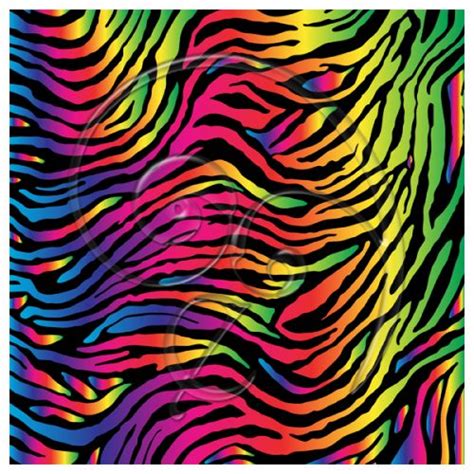 rainbow zebra print (free download) – Enliven Designs