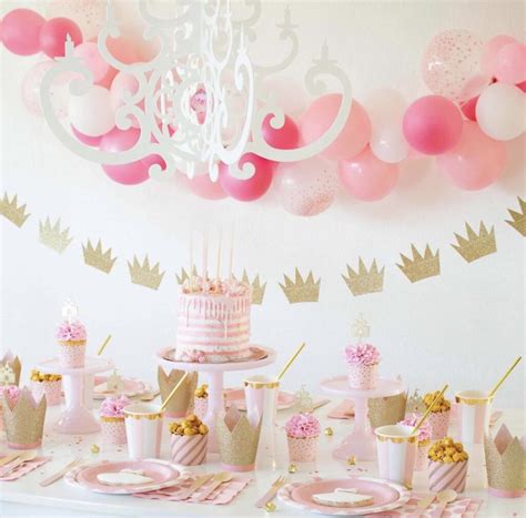 How to Host a Princess Theme Birthday Party at Home - Just Simply Mom