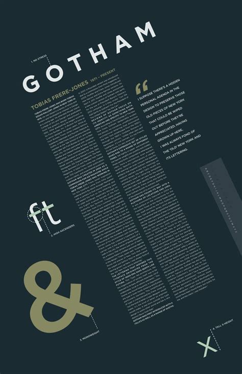 The 25+ best Gotham font ideas on Pinterest | Great fonts, Poster fonts ...