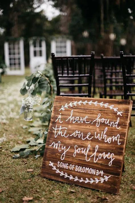 10 Elegant Rustic Wedding Signs - DianneDecor.com