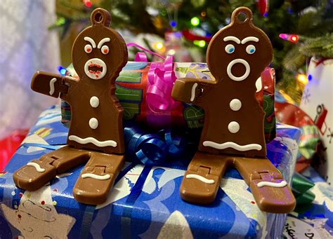 Gingerbread people by 3DxDT | Download free STL model | Printables.com