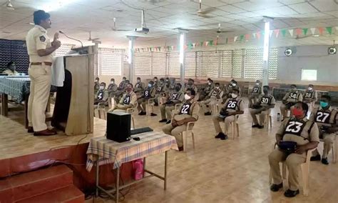 Training for railway police begins at Ongole Police Training College