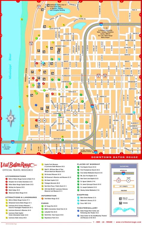 'baton Rouge City Map' Graphic Art Print Poster In White - Printable ...