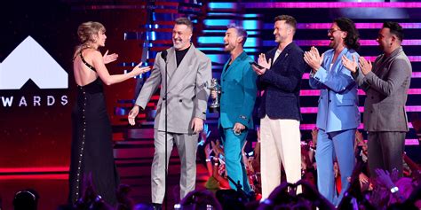 *NSync Reunite at 2023 VMAs to Present Award to Taylor Swift: Watch | Pitchfork