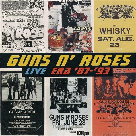 Guns N' Roses - Live Era '87-'93 LIVE - Guns N Roses mp3 buy, full tracklist