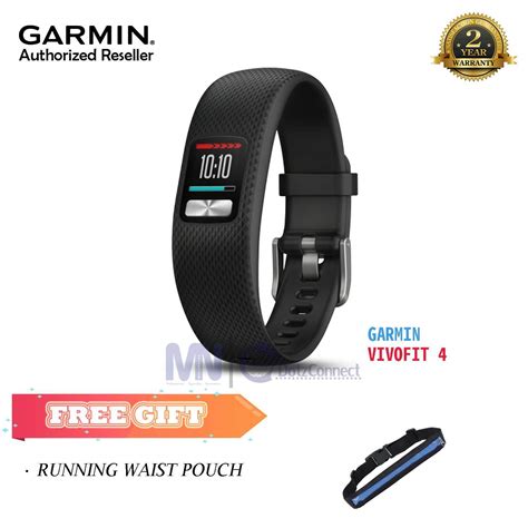 Garmin Vivofit 4 Activity Tracker with 1+ Year Battery Life Black | New PGMall