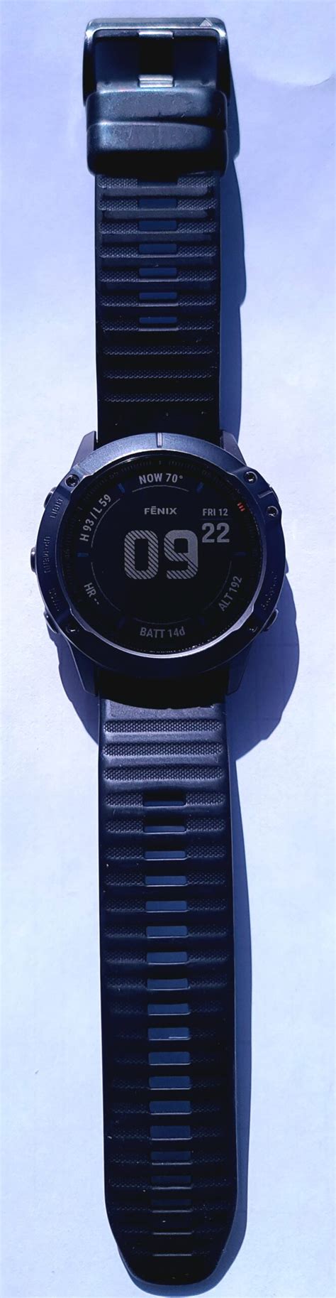 Garmin Fenix 6x Sapphire - Backpacking Light