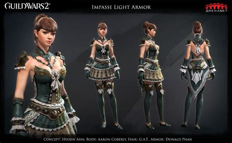 ArtStation - Guild Wars 2 - Impasse Light Armor - Female