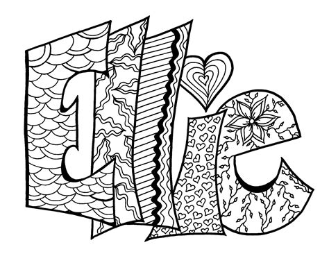 Name Coloring Page