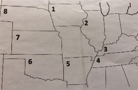 Missouri's border states Diagram | Quizlet