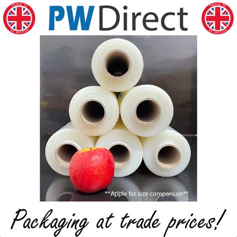 CLEAR & BLACK PALLET STRETCH WRAP – PWDirect