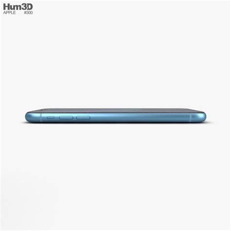 Apple iPhone XR Blue 3D model - Electronics on Hum3D