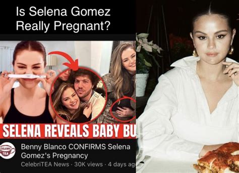 Selena Gomez Pregnant With Benny Blanco Baby Rumor