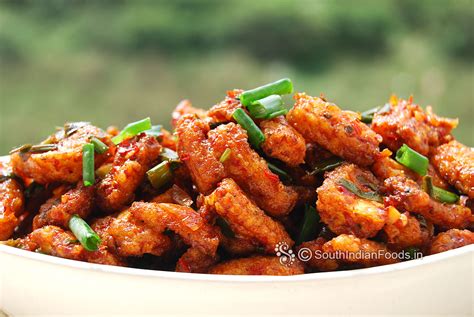 Baby Corn Manchurian-How to make-Step by Step photos