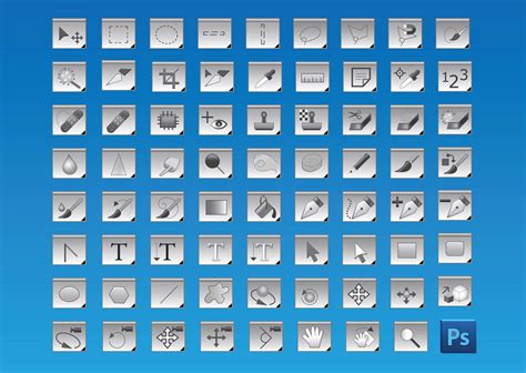 Free Photoshop Tools Icons Vector Art & Graphics | freevector.com