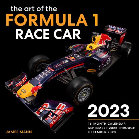 Buy The Art of the Formula 1 Race Car 2023: 16-Month Calendar ...